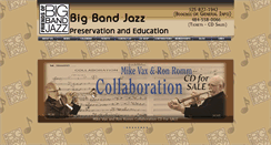 Desktop Screenshot of bigbandjazz.net